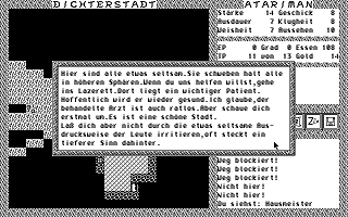 Stadt der Dichter (Die) atari screenshot